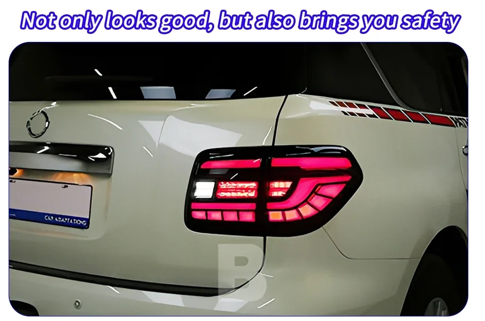 Conjunto de luces traseras LED para Nissan Patrol Y61 Y62