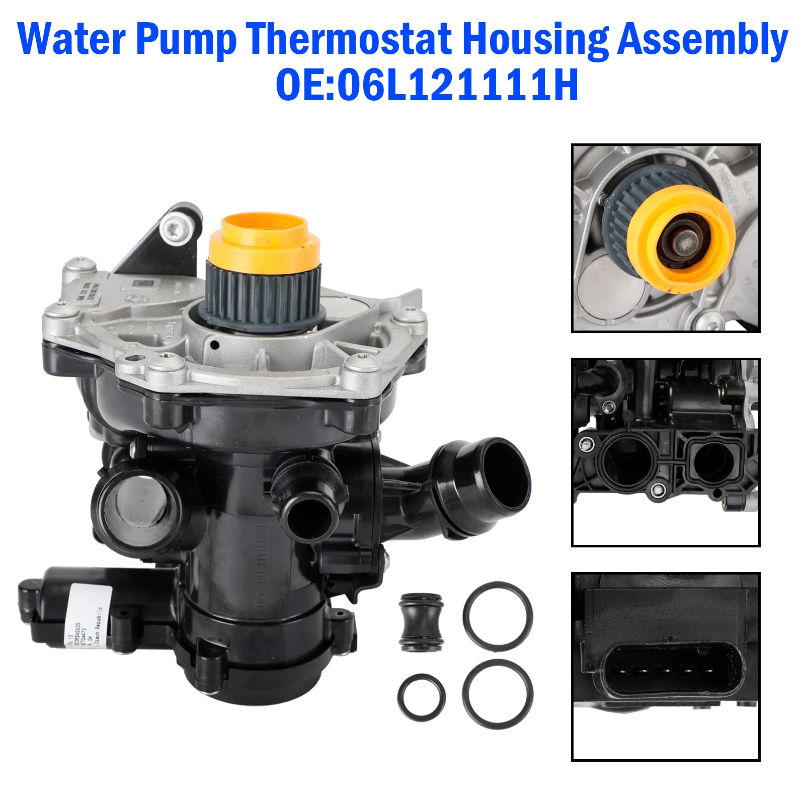 Artudatech 06L121111H Carcasa termostato – VW Golf GTI/Audi A3-A4 - imagen 3