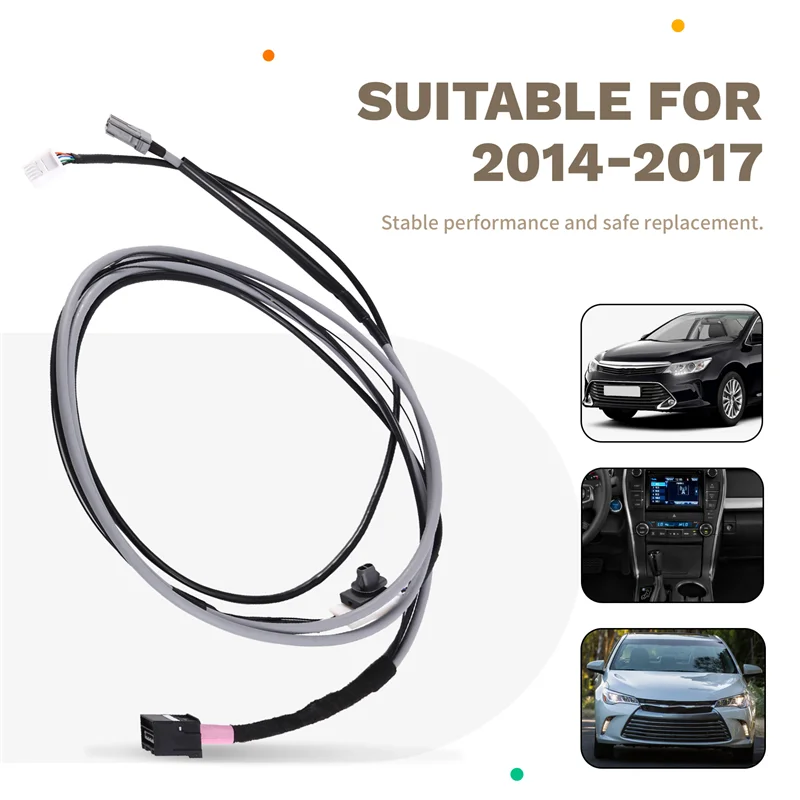 Kit arnés adaptador enchufe 5 pines USB AUX para Toyota Corolla RAV4 - imagen 4