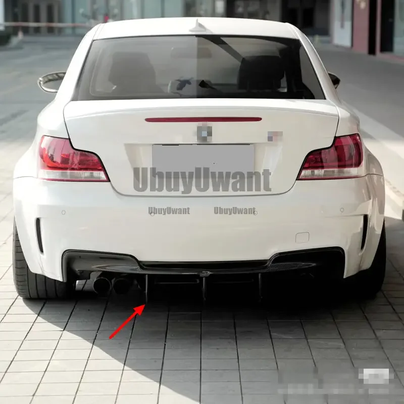 Difusor trasero fibra de carbono real BMW E82 Serie 1 Coupé - imagen 4