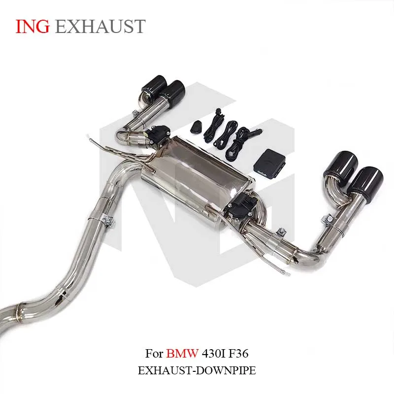 ING Catback acero inoxidable BMW 430i F36 – escape de rendimiento - imagen 3