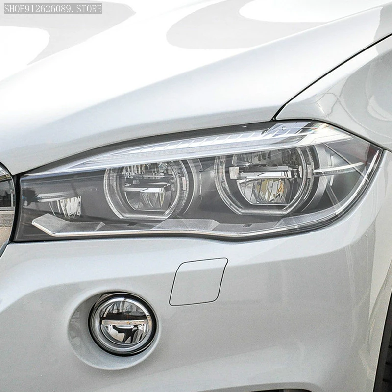 Película protectora faros tintado negro ahumado TPU – BMW X5 E70 F15 - imagen 4