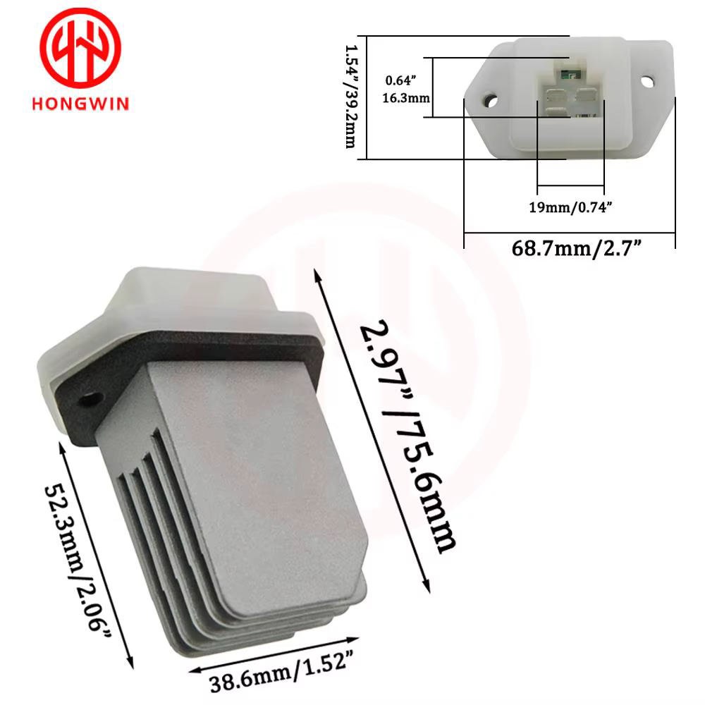 Nissan 277614BA0A Resistencia del ventilador del radiador - imagen 4
