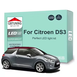 Kit bombillas LED interior Citroën DS3 2009-2015 con Canbus