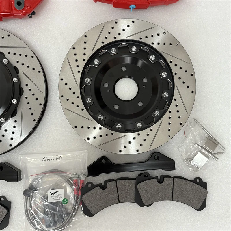 Jekit Kit de 6 discos de freno 355x32 mm para MK4 Golf GTI 18 pulgadas - imagen 4