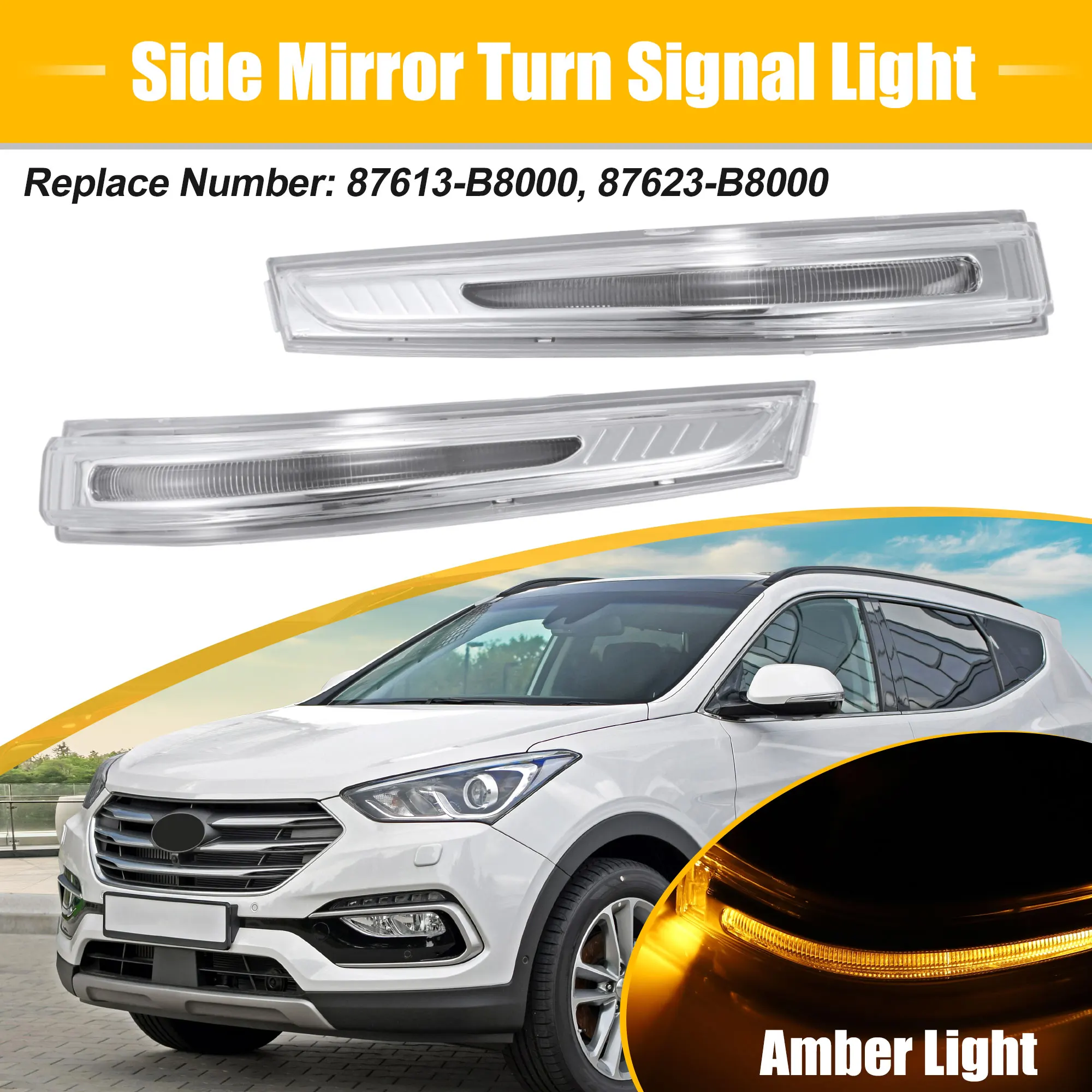 Intermitente LED X Autohaux – Hyundai Santa Fe 2013-2019 - imagen 2