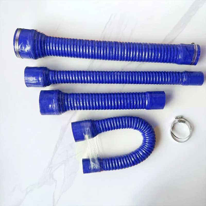 Instalación del tubo con abrazadera