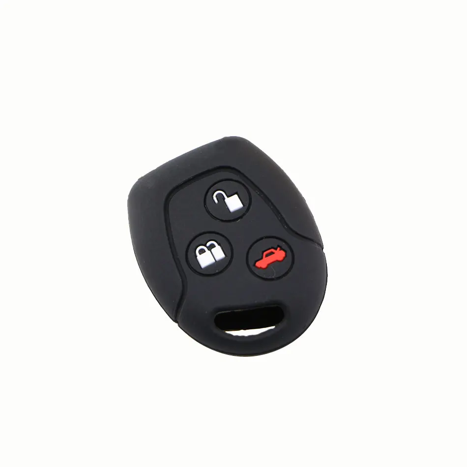 Funda de silicona para mando de coche de tres botones