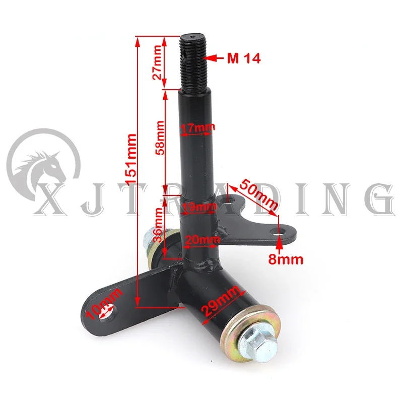 Husillos de mangueta 17 mm para ATV, quad y buggy con freno de disco - imagen 5