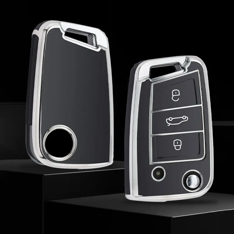Funda TPU para llave VW Golf 7, Tiguan, SEAT Ateca y Skoda Octavia - imagen 3