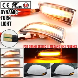 Intermitente LED secuencial retrovisor Renault Mégane III/Fluence