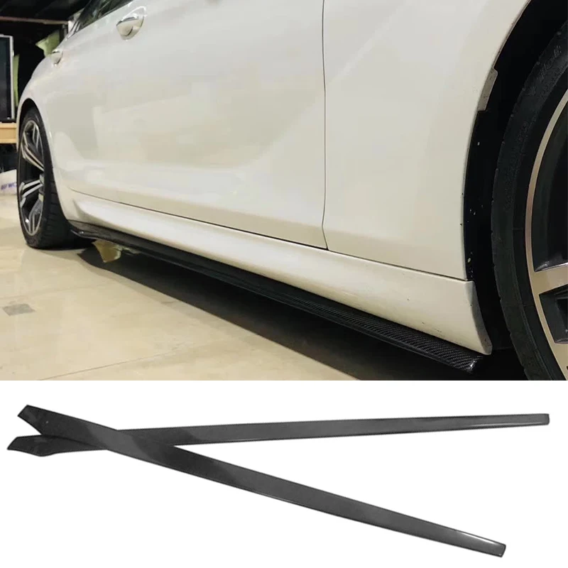 Falda lateral carbono V-Style BMW 6 Series M6 F06 F12 F13 2012-2017 - imagen 4