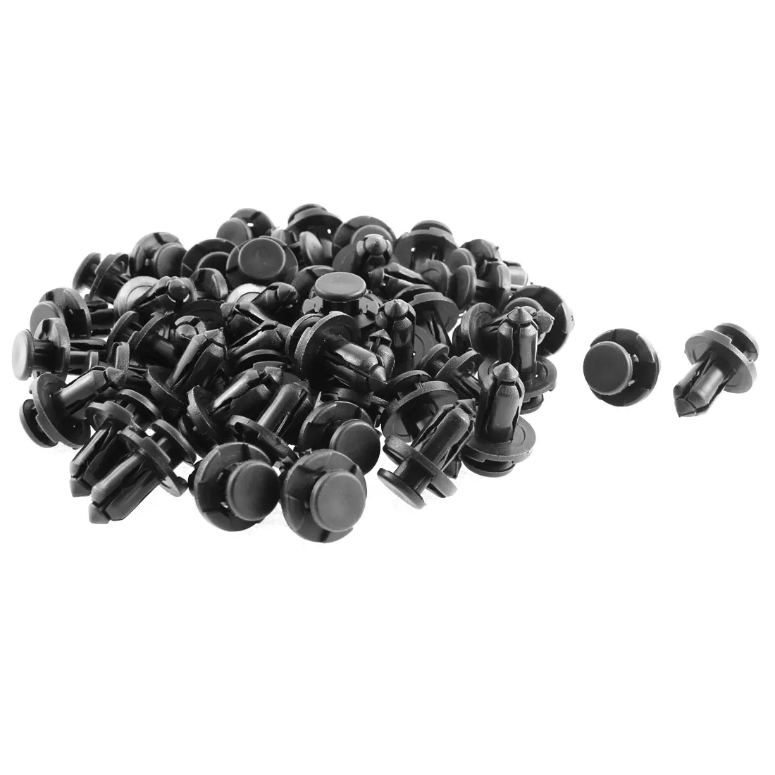 X Autohaux clips de fijación plásticos negro para coche - imagen 2