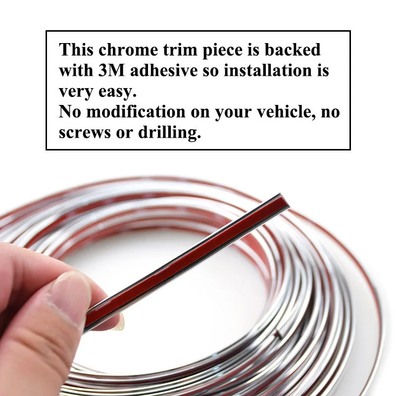 Deflector paragolpes cromado 3M protector universal - imagen 5