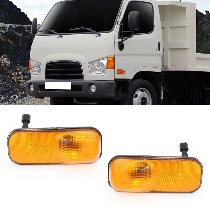 Para Hyundai HD45 HD65 HD72 HD78 camión luz de esquina de coche luz intermitente luz de puerta lateral luz de advertencia 92303-5H000 92304-5H000