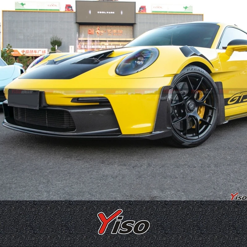 Kit fibra de carbono OEM Porsche 992 GT3 RS: falda frontal y labios - imagen 4