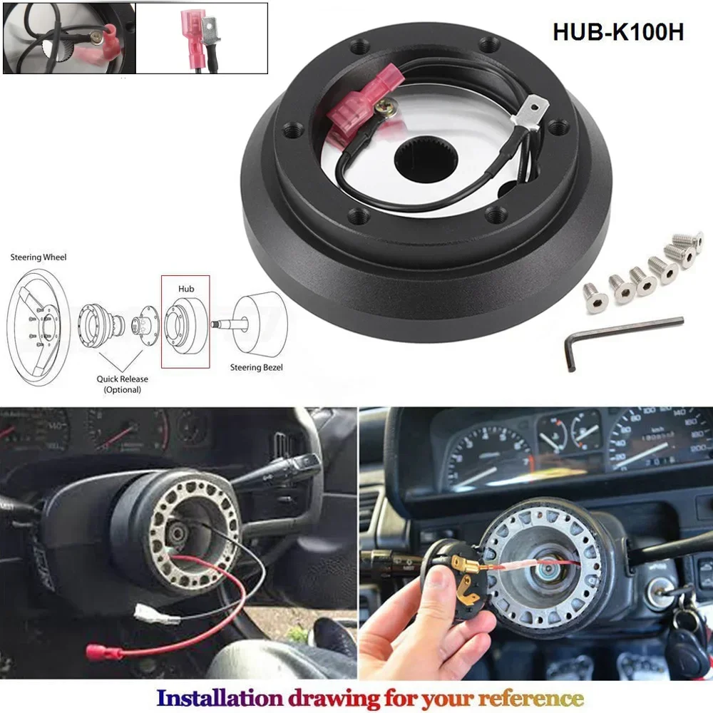 Adaptador cubo HUB-K100H Subaru Impreza WRX 2002-2007 - imagen 3