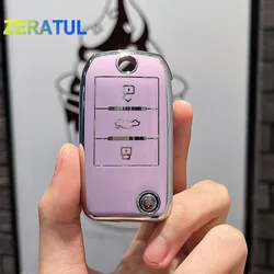 Funda para llave de coche de TPU Roewe RX5, MG3-MG7 y ZS