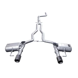 Sistema de escape catback Jaguar XE XF XJL 2.0 acero inoxidable 304