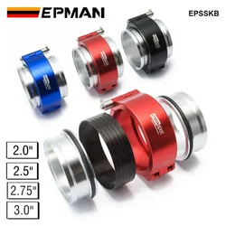 Abrazadera V-band EPMAN HD liberación rápida para escape e intercooler