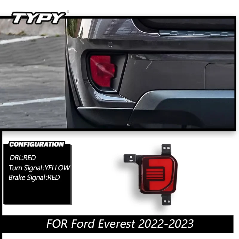 Luz LED trasera con freno y giro para Ford Everest Endeavor 2022-2023 - imagen 3