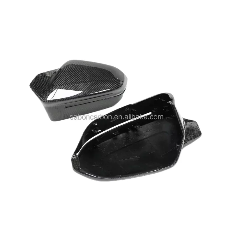 Tapas de retrovisor en fibra de carbono para BMW G90 M5 2024 - imagen 3