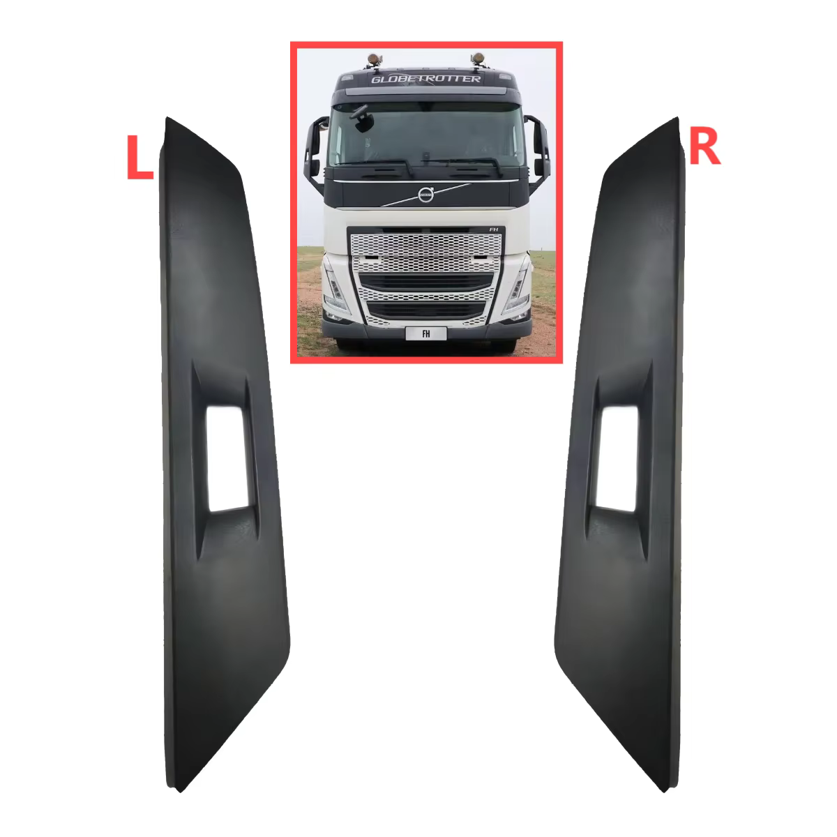 Cubierta espejo Volvo Truck FH 82268557 - Repuesto compatible