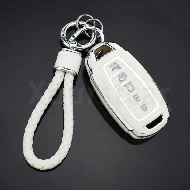 Fundas Llave Coche Hyundai 5 Botones – Solaris, i20, i30, Elantra, Kona, Creta - imagen 3