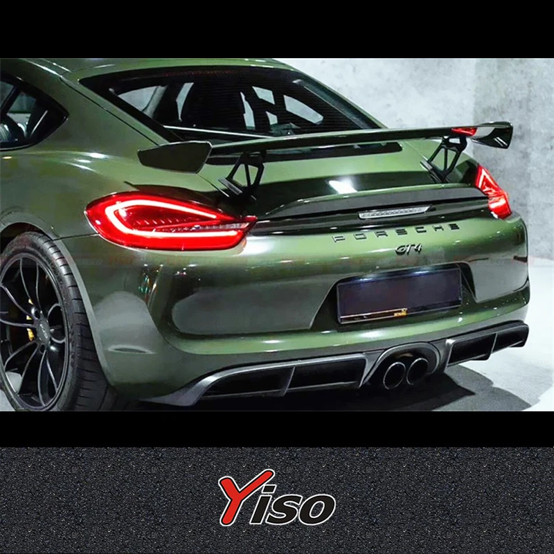 Alerón fibra de carbono para Porsche Cayman S 718 GT4 Boxster - imagen 2