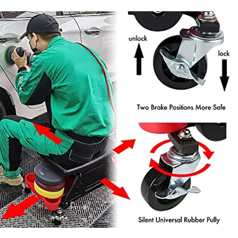 Detalle adicional del asiento móvil para coche