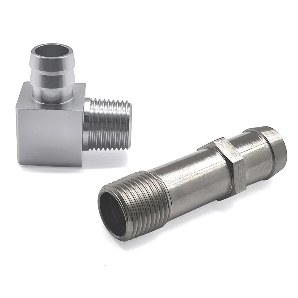 Manguito de calefacción de aluminio en codo de 90° para Chevrolet - imagen 2