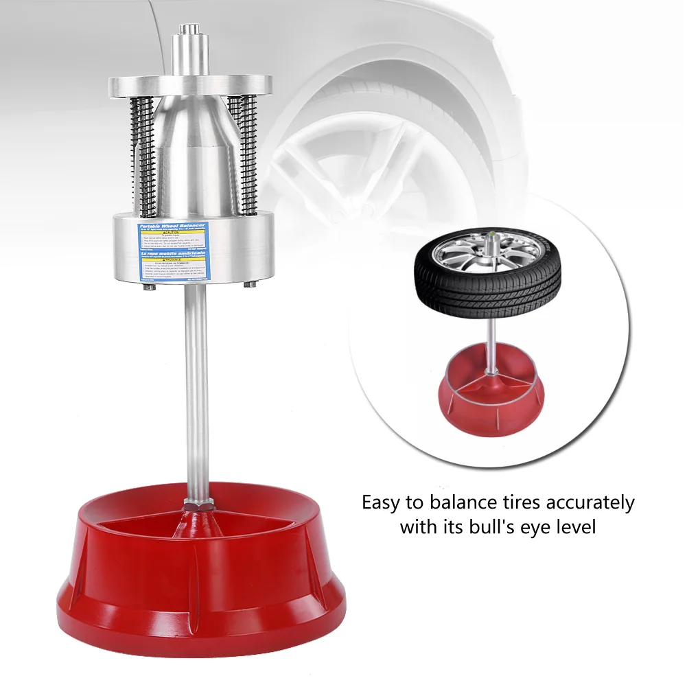 Equilibrador portátil de ruedas para coche y camión con nivel - imagen 5
