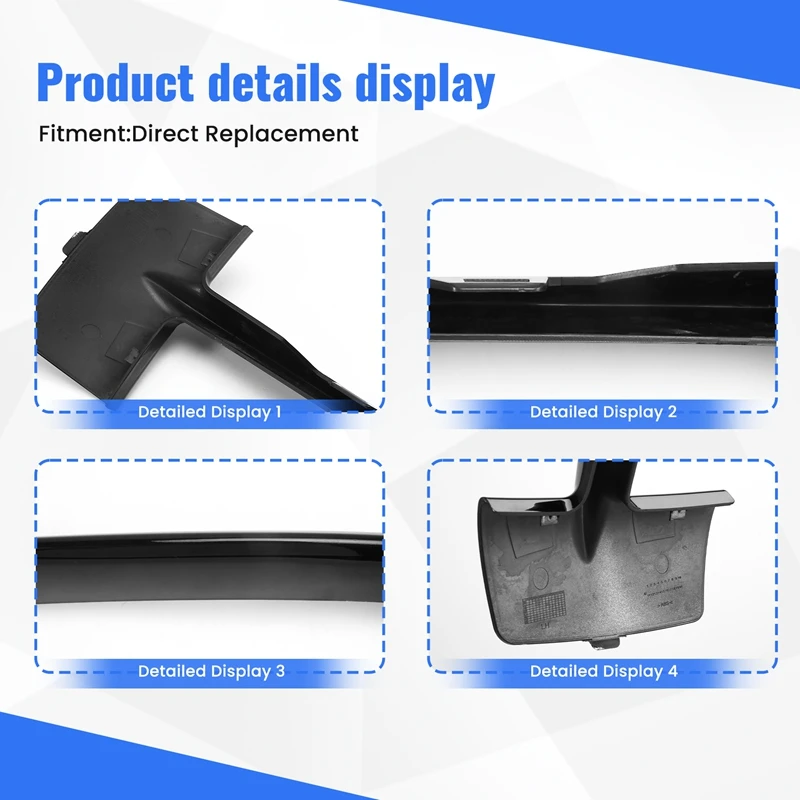Molduras decorativas parrilla paragolpes delantero BMW X5 F15 2013-2018 - imagen 5