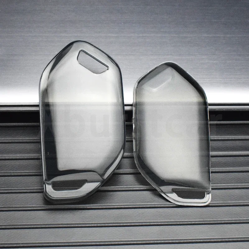 Funda TPU transparente para mando de llave Kia Picanto, Rio y Sorento - imagen 3