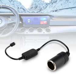 Convertidor USB-C de 5 V a 12 V con toma de mechero para coche