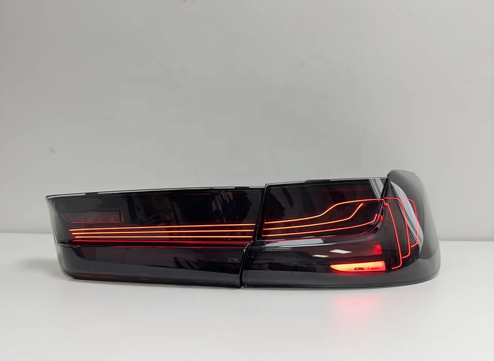 Luces traseras para BMW Serie 3 G20 G80 M3 CSL luz trasera láser animación dinámica corriendo accesorios de lámpara de señal de giro secuencial - imagen 3