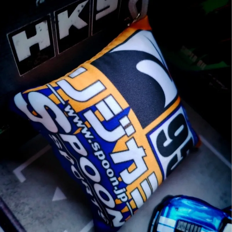 Llavero JDM Initial D de tela impresa para coche - imagen 3