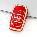 6 button red cover