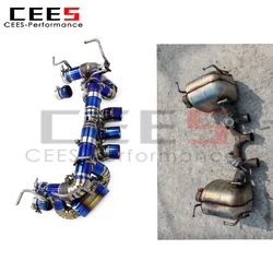 Escape catback para Ferrari 458 Italia con sistema Valvetronic