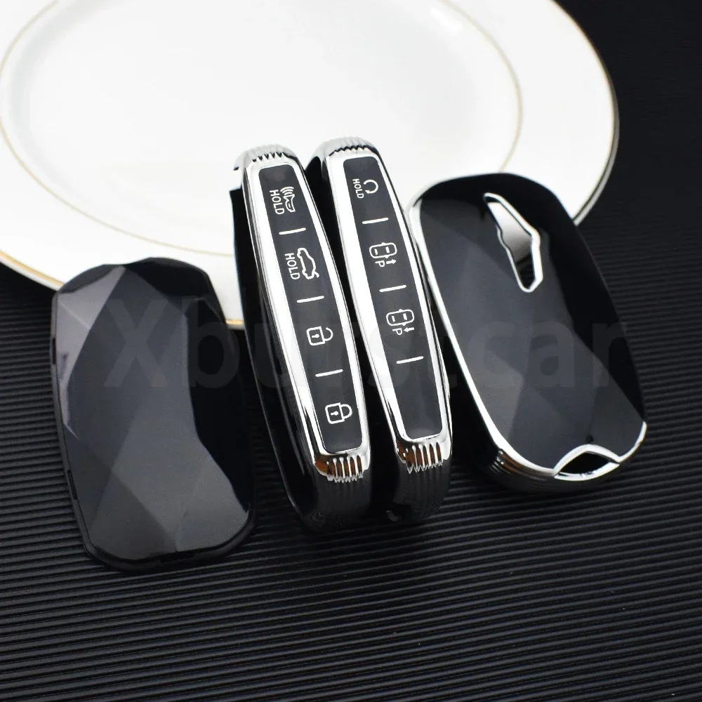 Funda protectora de llave Hyundai Genesis TPU para botones - imagen 4
