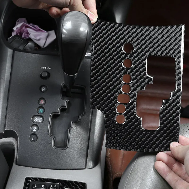 Embellecedor Fibra de Carbono Cambio de Marchas – Toyota RAV4 2006-2012 - imagen 5