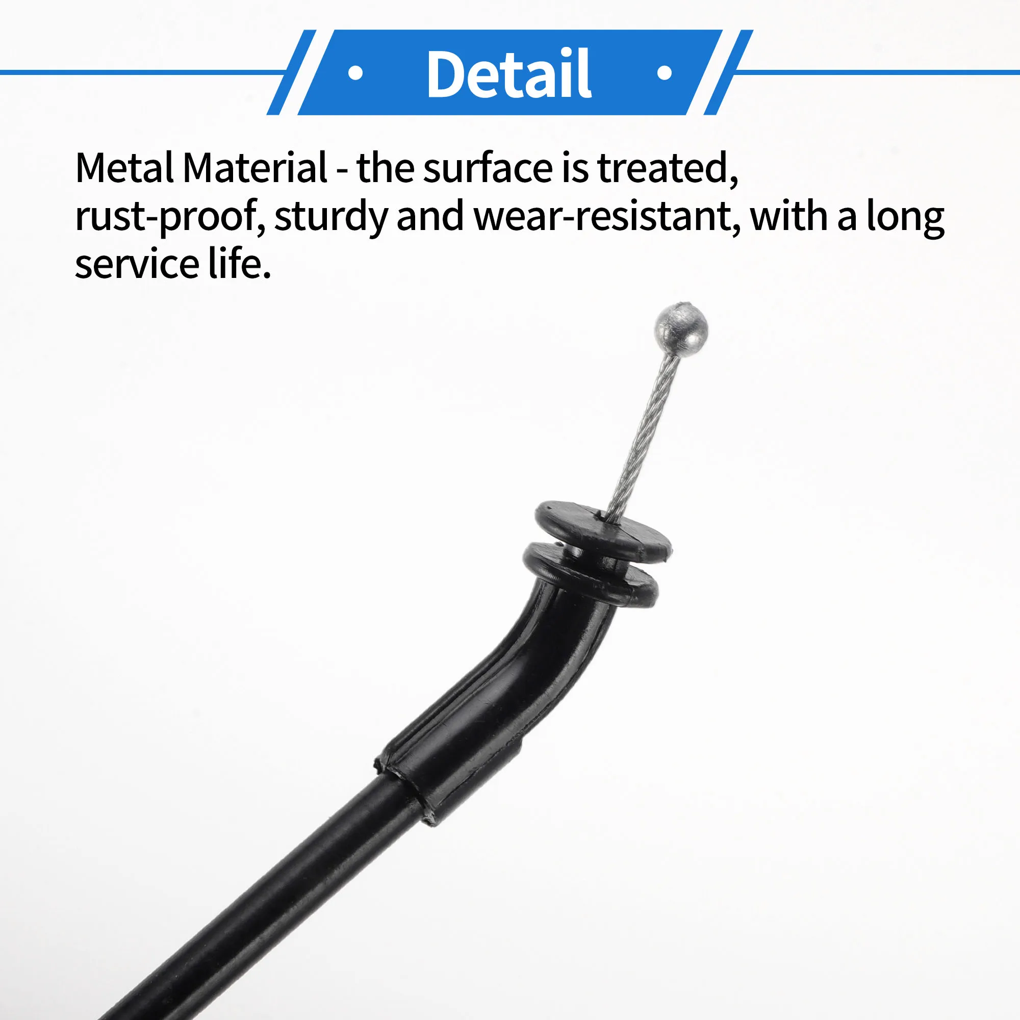 Cable apertura capó BMW X5 E70 2007-2013 UXCELL ref. 51237184456 - imagen 4