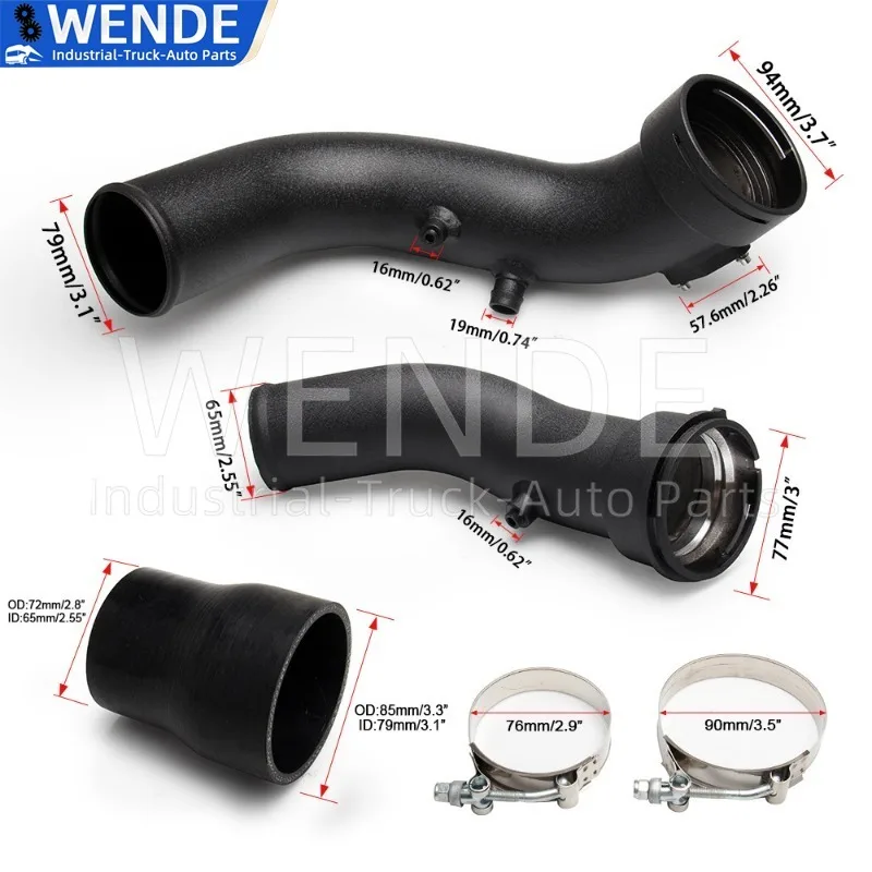 Kit manguera turbo BMW N55 – F20 F30 335i M135i 3.0L - imagen 2