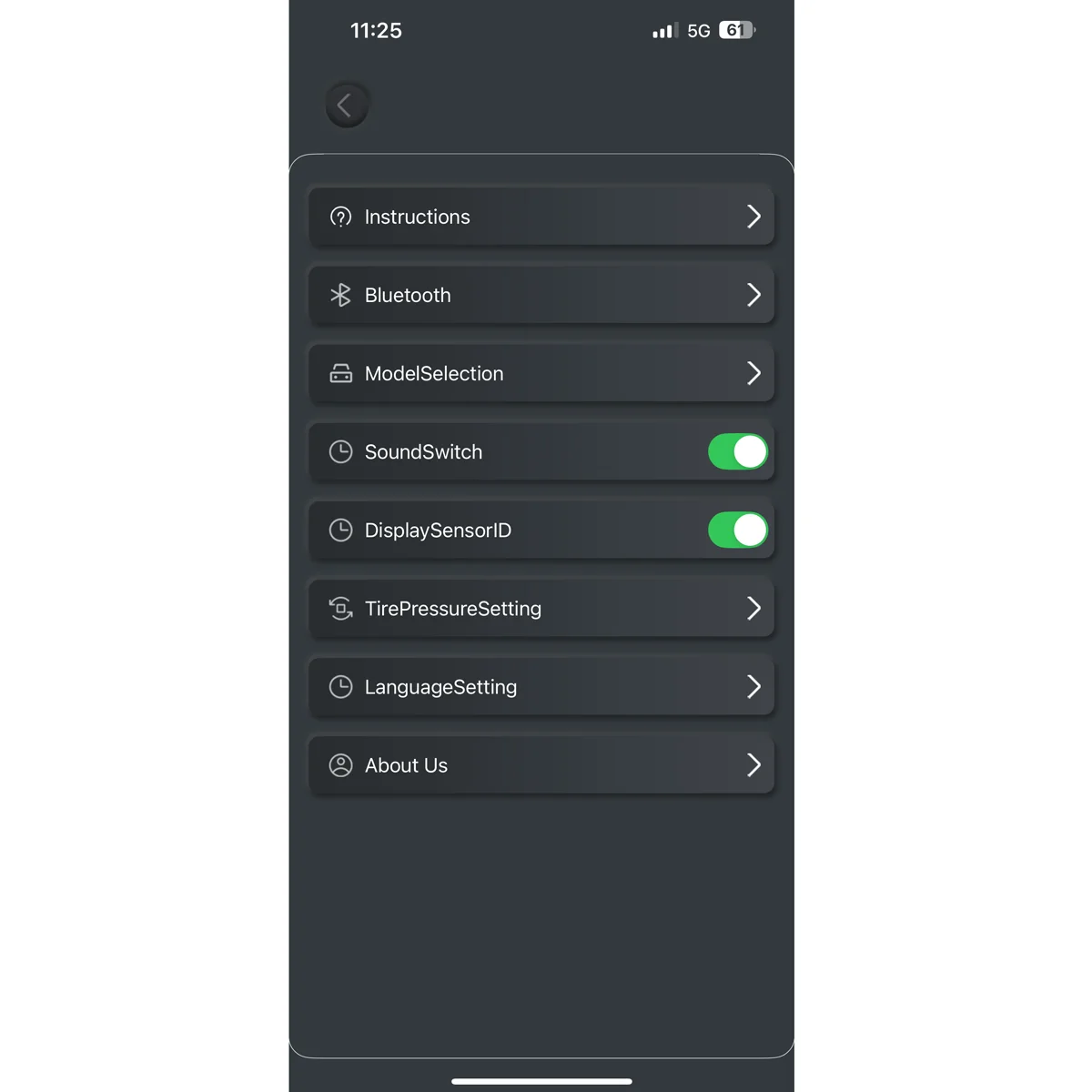Sistema TPMS inalámbrico coche con sensores, app para iOS y Android - imagen 3