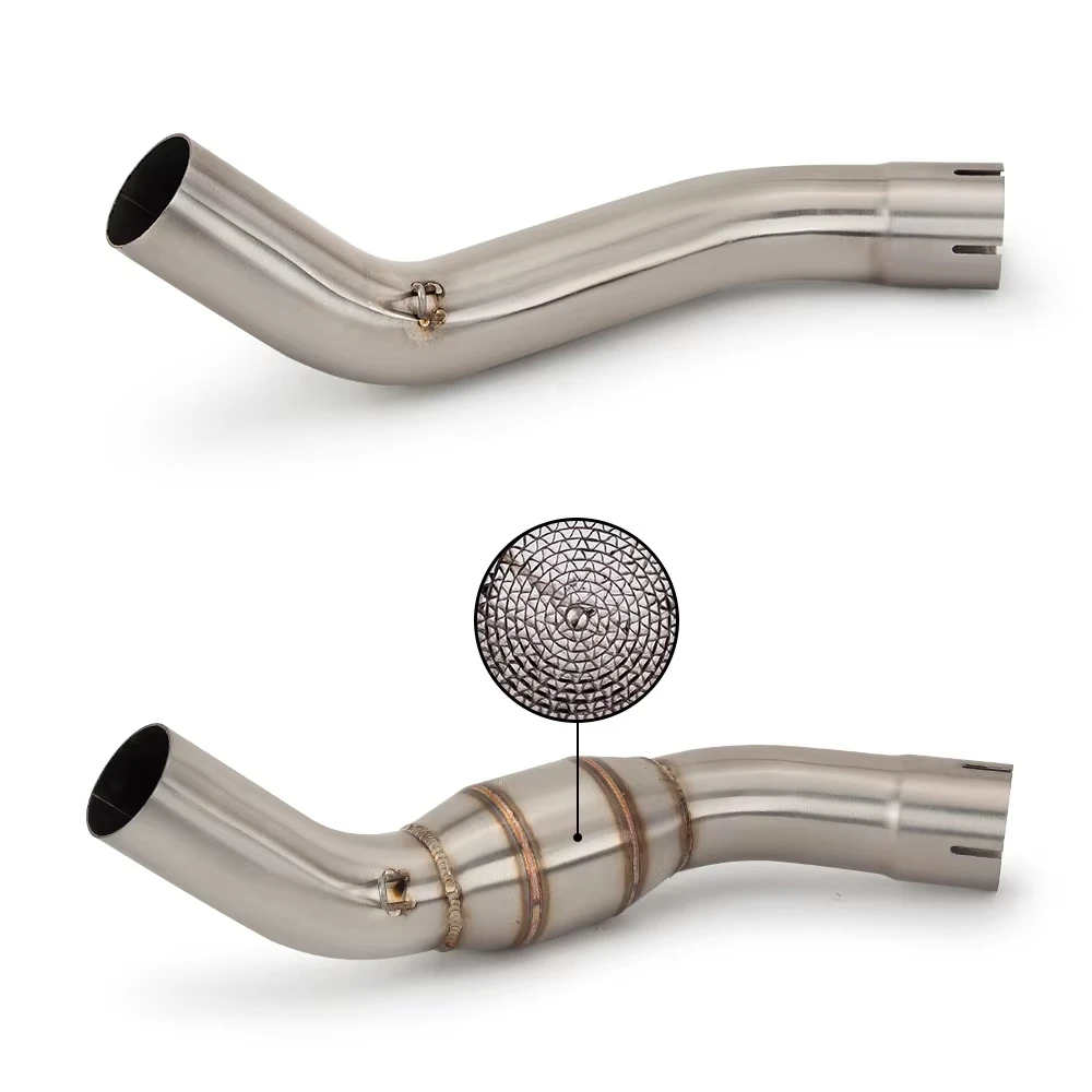 Conexión tubo enlace medio escape para NK250 250SR NK300 300SS - imagen 5