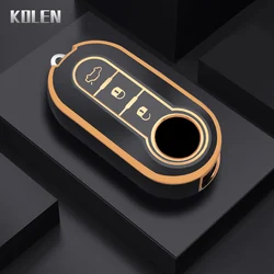 Funda de TPU para llave plegable Fiat, Lancia, Citroën y Peugeot