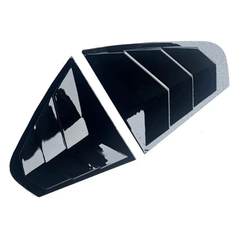 Para Volkswagen Jetta MK6 2012-2018 persiana trasera de coche ventana cubierta de obturador lateral pegatina embellecedora pala de ventilación accesorios de fibra de carbono - imagen 5