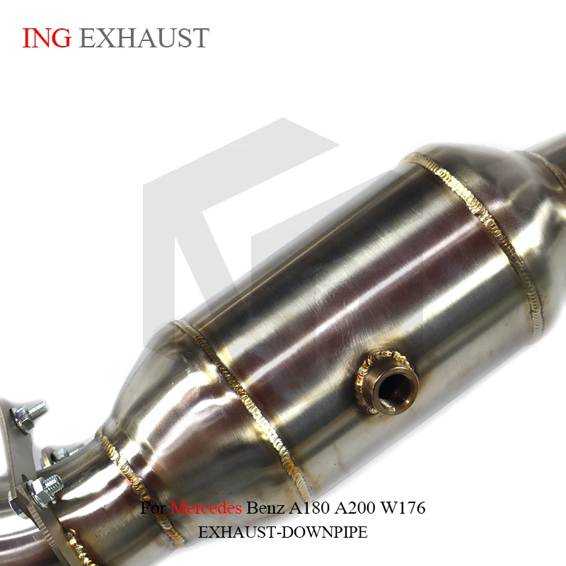 Downpipe ING Mercedes A180 A200 W176 – Escape deportivo sin protección térmica - imagen 4