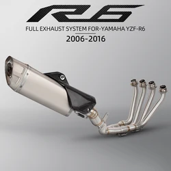 Escape Slip-On inox carbono para Yamaha YZF R6 2006-2016