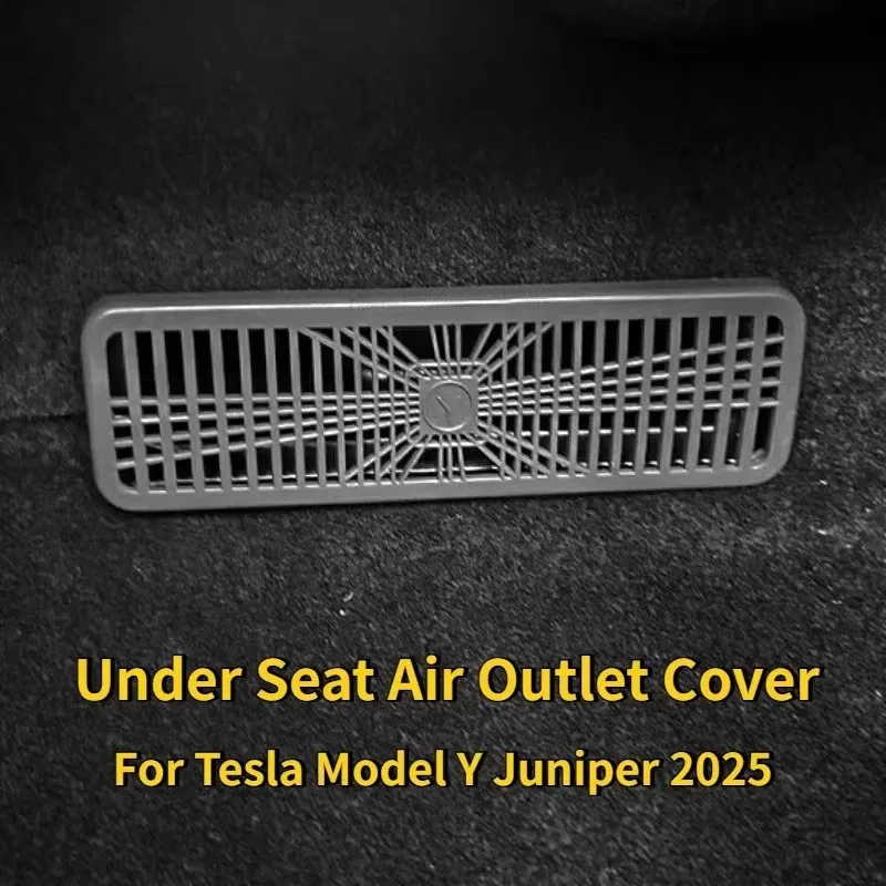 Cubierta protectora rejilla ventilación trasera Tesla Model Y Juniper 2025 - imagen 4